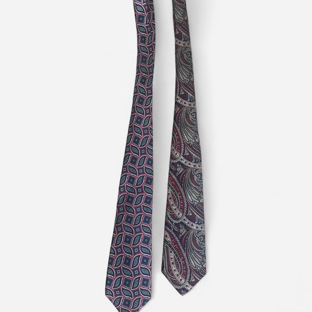 Vintage Club Fellow 100% Silk Tie Set / Bundle
